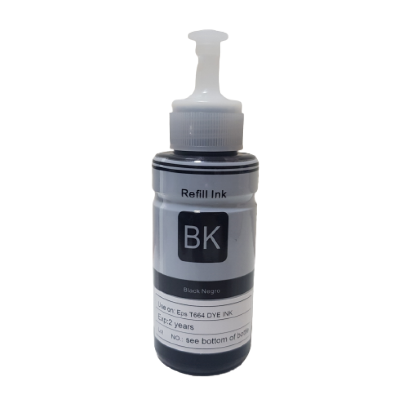 TINTA EPSON 664 COLOR BLACK 70ML