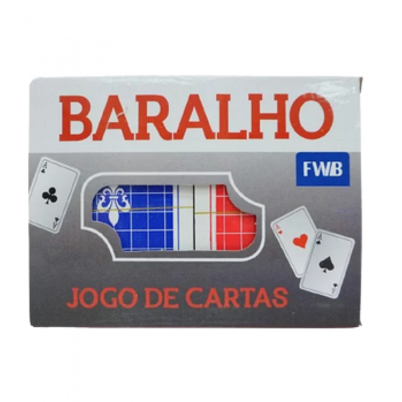 BARALHO DE PAPEL COM 2 PECAS 95825