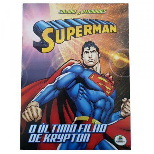 COLORIR E ATIVIDADES (GD) - SUPERMAN: ULTIMO FILHO