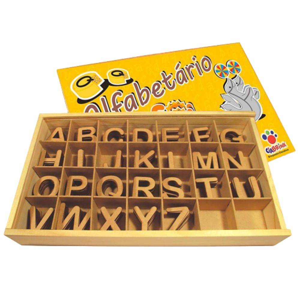 Jogo Educativo Infantil Alfabeto e Número Brinquedos Inteligente - MX