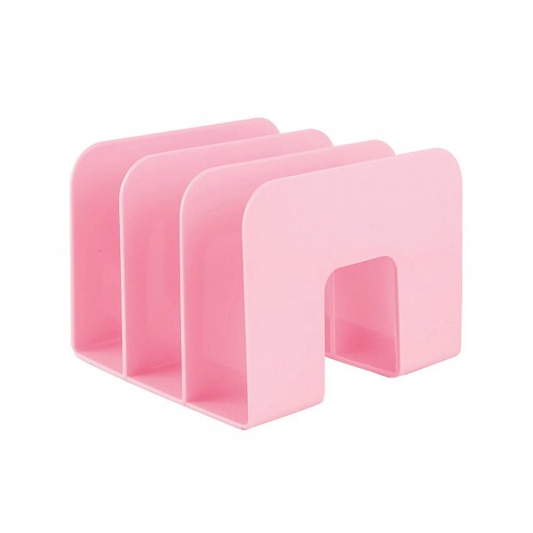 ORGANIZADOR DE LIVROS STANDARD ROSA PASTEL MAXCRIL