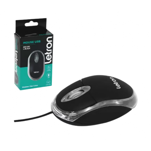 MOUSE OPTICO 1601 R8 UND