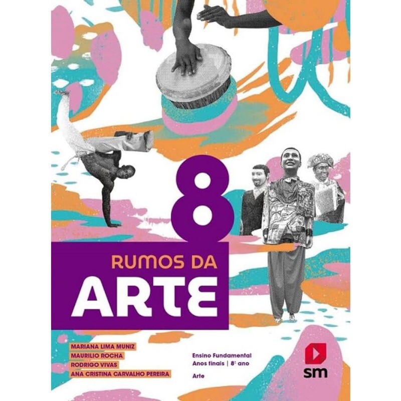 LIVRO RUMOS DA ARTE 8 F2 LA 2 ED 2024