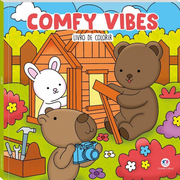 COMFY VIBES - LIVRO DE COLORIR -(CIRANDA CULTURAL)
