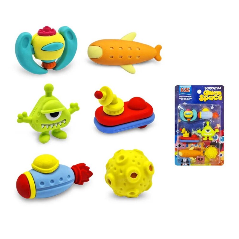 BORRACHA FANTASIA MONSTERS ESPACIAL KZ3054