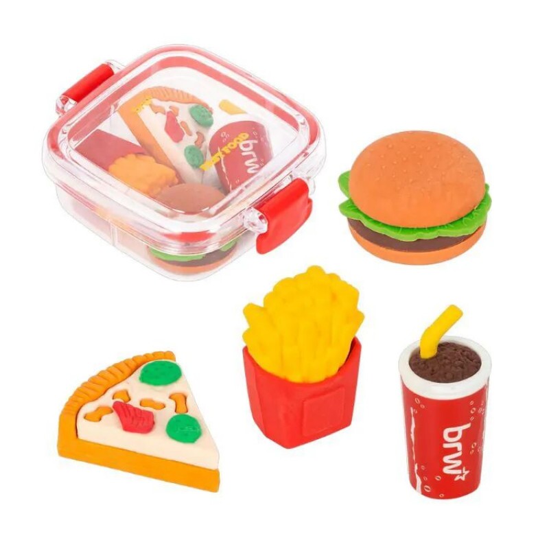 BORRACHA MINI - FAST FOOD