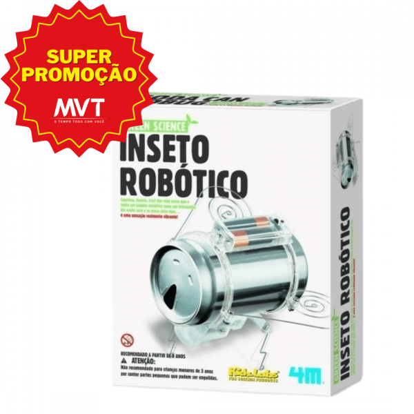 INSETO ROBOTICO DE LATINHA 4M